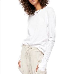 Free People Arden Long Sleeve T-Shirt Size Small